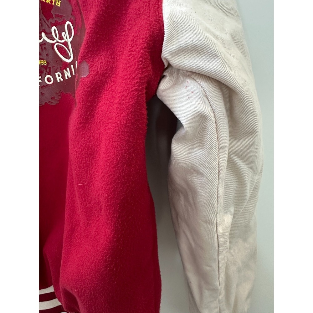 Disney Parks | Our Universe Disneyland Resort Red Varsity Letterman Jacket XS - Picture 7 of 16